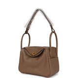 Hermes Lindy 26 Beige De Weimar Evercolor Gold Hardware