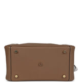 Hermes Lindy 26 Beige De Weimar Evercolor Gold Hardware