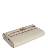 Hermes Kelly Wallet To Go Craie Epsom Gold Hardware