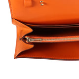 Hermes Constance Wallet To Go Orange Epsom Gold Hardware