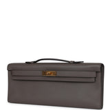 Hermes Kelly Cut Etain Swift Gold Hardware