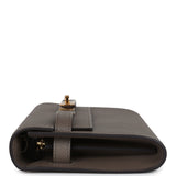 Hermes Kelly Wallet To Go Etain Epsom Gold Hardware