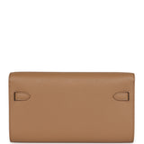 Hermes Kelly Wallet To Go Chai Verso Epsom Gold Hardware