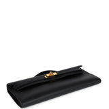 Hermes Kelly Cut Black Swift Gold Hardware