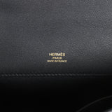 Hermes Kelly Cut Black Swift Gold Hardware