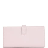 Hermes Bearn Gusset Long Wallet Mauve Pale Epsom Palladium Hardware