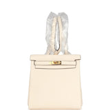 Hermes Kelly Ado II Backpack Nata Clemence Gold Hardware