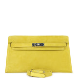 Hermes Kelly Elan Jaune De Naples Doblis Palladium Hardware