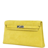 Hermes Kelly Elan Jaune De Naples Doblis Palladium Hardware