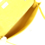 Hermes Kelly Elan Jaune De Naples Doblis Palladium Hardware