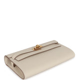 Hermes Kelly Wallet To Go Craie Epsom Gold Hardware