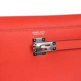 Hermes Kelly Danse Orange Field Evercolor Palladium Hardware