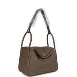 Hermes Lindy 26 Etoupe Clemence Palladium Hardware