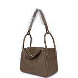 Hermes Lindy 26 Etoupe Clemence Palladium Hardware