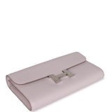 Hermes Constance Wallet To Go Mauve Pale Evercolor Palladium Hardware