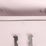 Hermes Constance Wallet To Go Mauve Pale Evercolor Palladium Hardware