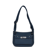 Hermes Mini Jypsiere Bleu De Prusse Swift Palladium Hardware