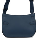 Hermes Mini Jypsiere Bleu De Prusse Swift Palladium Hardware