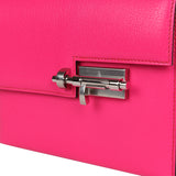 Pre-owned Hermes Mini Verrou Chaine Bag Rose Pop Chevre Chamkila Palladium Hardware