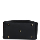 Hermes Lindy 26 Black Clemence Gold Hardware