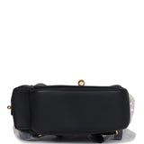 Hermes Mini Kelly Jump Backpack Black Swift Gold Hardware