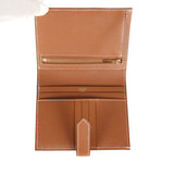 Hermes Bearn Compact Wallet Gold Epsom Gold Hardware