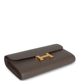 Hermes Constance Wallet To Go Etain Epsom Gold Hardware