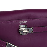 Hermes Kelly Danse Anemone Evercolor Palladium Hardware