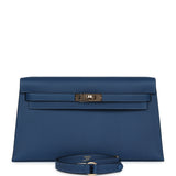 Hermes Kelly Elan Deep Bleu Epsom Permabrass Hardware