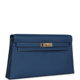 Hermes Kelly Elan Deep Bleu Epsom Permabrass Hardware