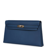 Hermes Kelly Elan Deep Bleu Epsom Permabrass Hardware