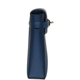 Hermes Kelly Elan Deep Bleu Epsom Permabrass Hardware