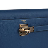 Hermes Kelly Elan Deep Bleu Epsom Permabrass Hardware