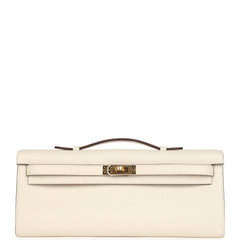 Hermes Kelly Cut Nata Swift Gold Hardware