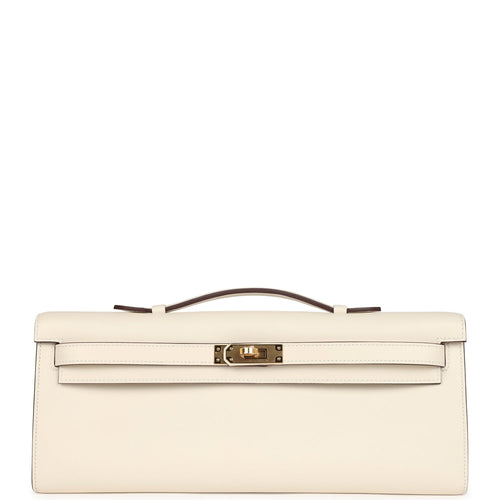 Hermes Kelly Cut Nata Swift Gold Hardware