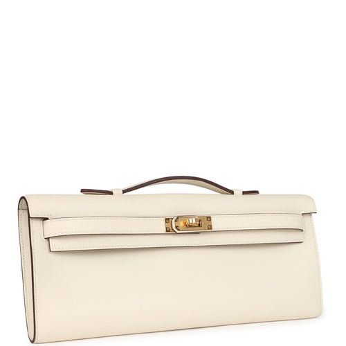 Hermes Kelly Cut Nata Swift Gold Hardware