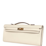 Hermes Kelly Cut Nata Swift Gold Hardware