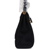 Hermes Herbag Zip 31 PM Black Toile H Canvas and Black Hunter Gold Hardware