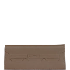 Hermes Shadow Kelly Cut Etoupe Swift