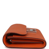 Hermes Constance Wallet To Go Orange Epsom Palladium Hardware