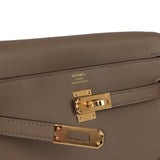 Hermes Kelly Moove Etoupe Swift Gold Hardware