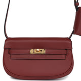 Hermes Kelly Moove Rouge H Swift Gold Hardware