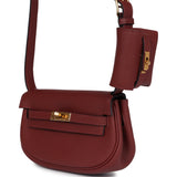 Hermes Kelly Moove Rouge H Swift Gold Hardware