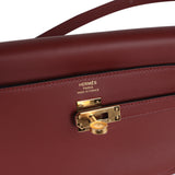 Hermes Kelly Moove Rouge H Swift Gold Hardware