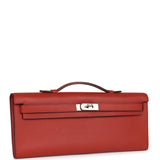 Hermes Kelly Cut Sanguine Swift Palladium Hardware