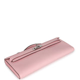 Hermes Kelly Cut Rose Sakura Swift Palladium Hardware