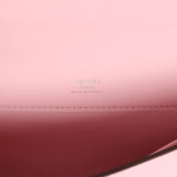 Hermes Kelly Cut Rose Sakura Swift Palladium Hardware