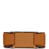 Hermes Geta Caramel Chevre Mysore Gold Hardware