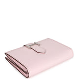 Hermes Bearn Card Holder Rose Darling Chevre Mysore Palladium Hardware