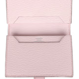 Hermes Bearn Card Holder Rose Darling Chevre Mysore Palladium Hardware